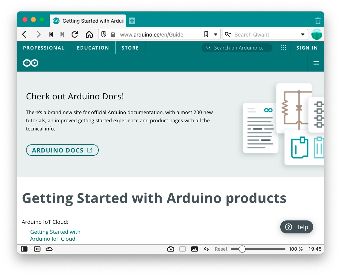 Arduino Website Guide