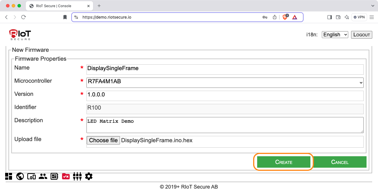 Firmware Fields