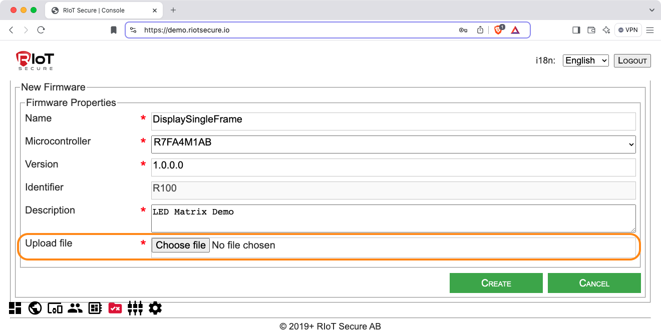 Firmware Fields