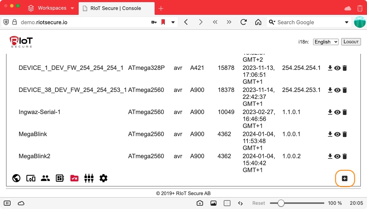 Create Application Firmware