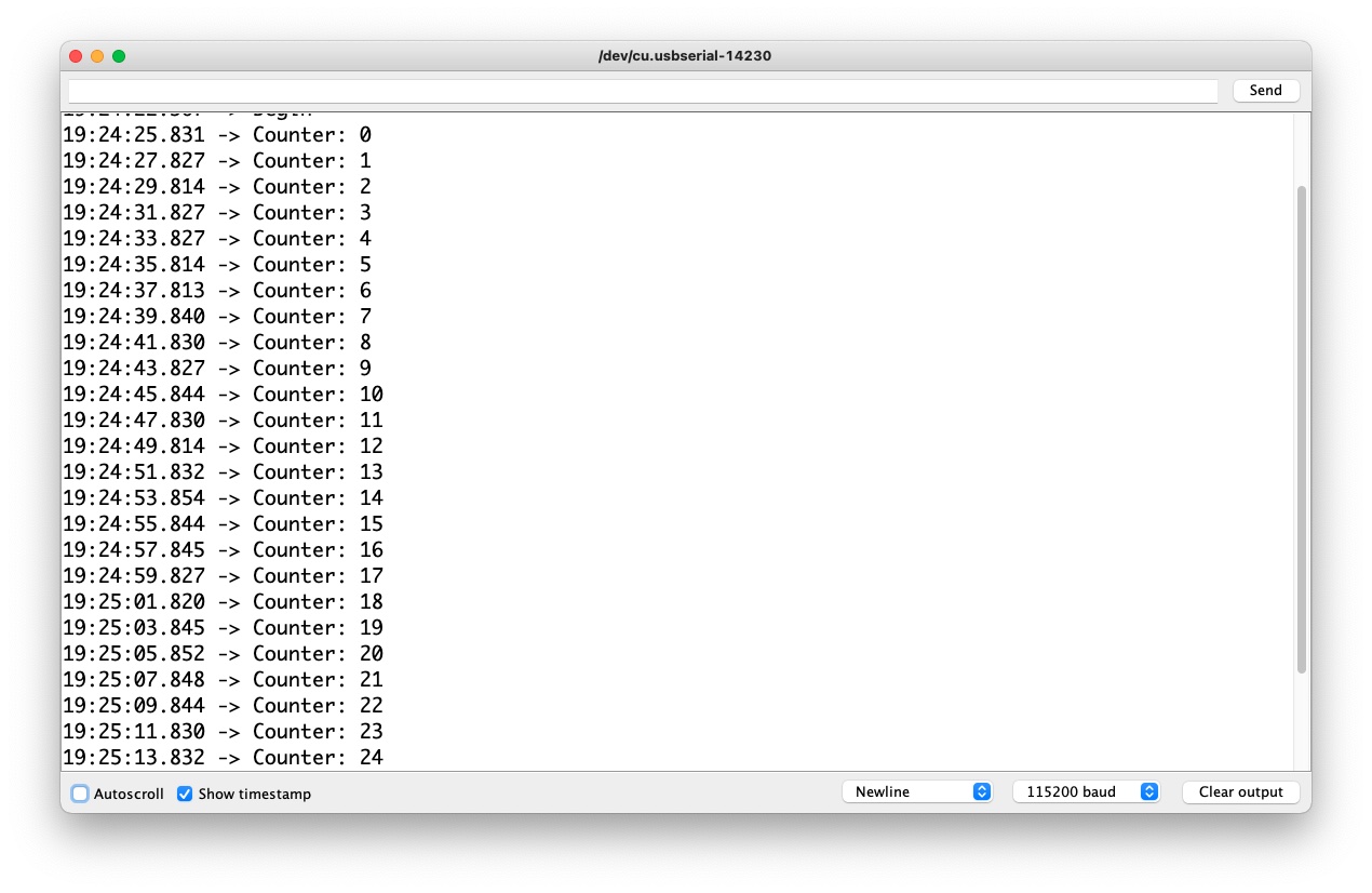 Serial Output